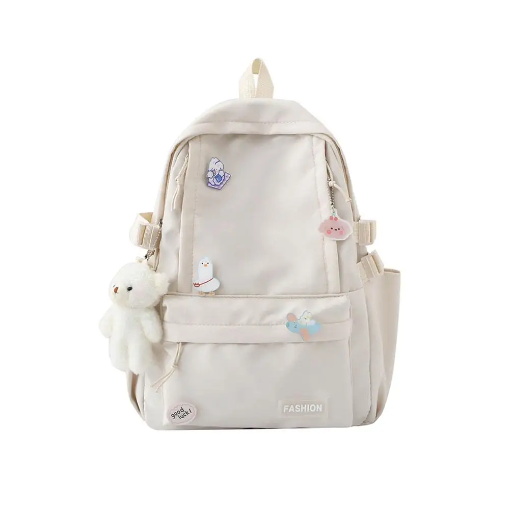 Backpack Lightweight Girl Large Capacity Sweet Casual Backpack Korean Backpack Students Fashion Primary Travel School Secon G1s1