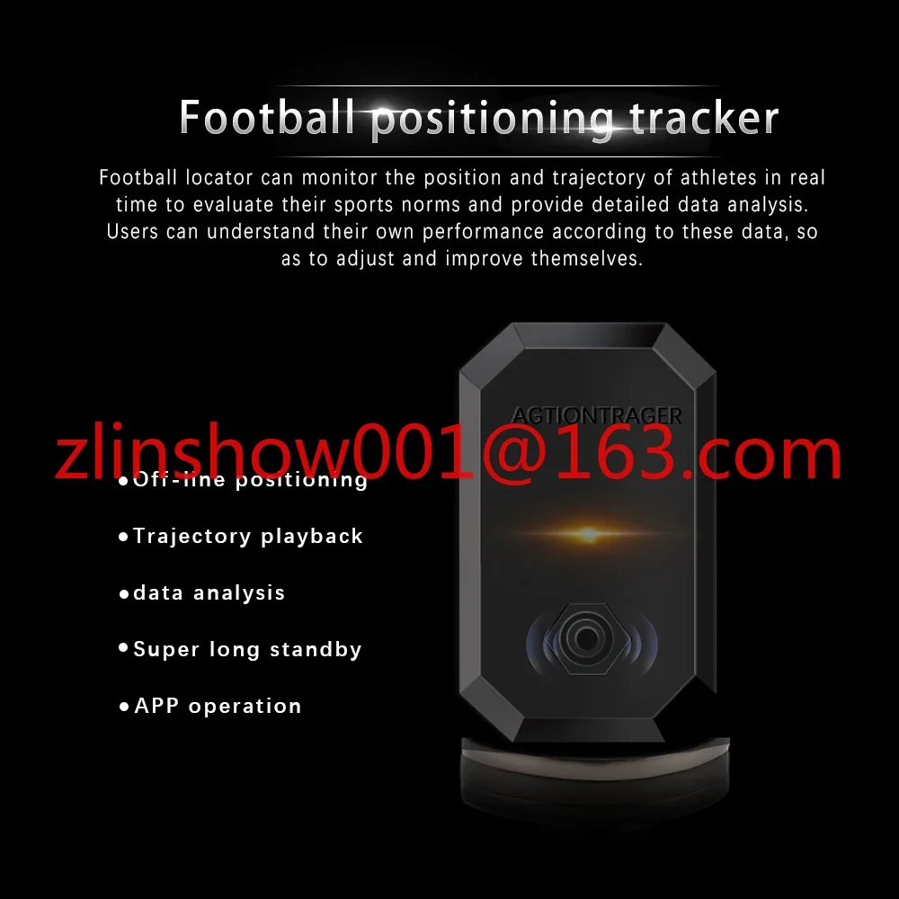 Athlete Series GPS Football Activity Tracker Sports Football Performance Tank Top Wearable Technology APP Control