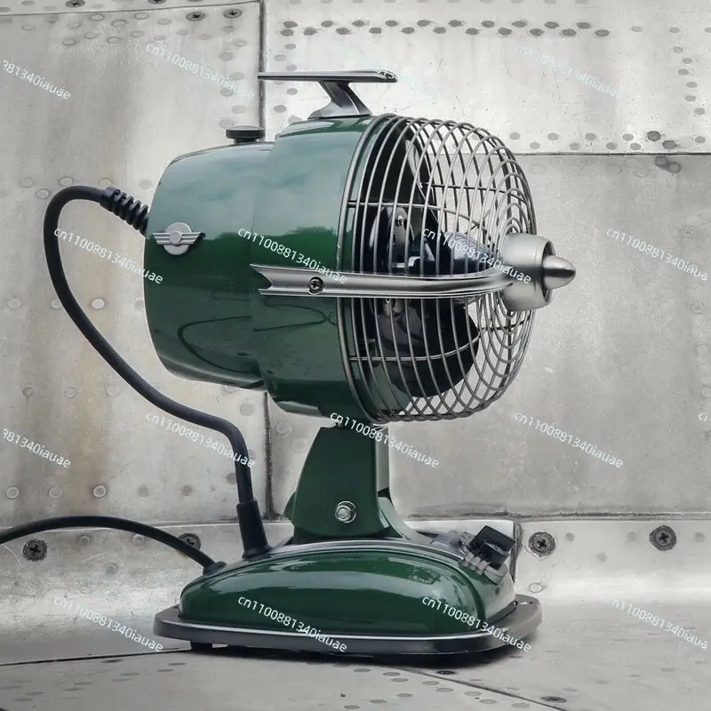 Electric Fan Household Soft Sound Mechanical Air Circulation Fan Aircraft Head Electric Fan Shaking Head