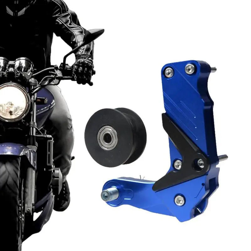 Universall Motorcycle Chain Tensioner Automatic Adjustment Chain Motorcycle Chain Tensioner Aluminum Adjuster Wheel Chain Slider