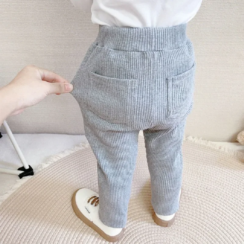 1 2 3 4 5 6 Years Baby Girls Boys Leggings Cotton Big PP Pants Spring Autumn Kids Pants High Waist Trousers Children\'s Pant