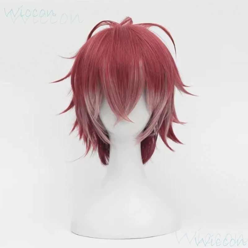 Anime Sakamaki Ayato Cosplay Costume Game DIABOLIK LOVERS School Uniform Wig Prop Set Necklace Party Role Play Outfit for Men