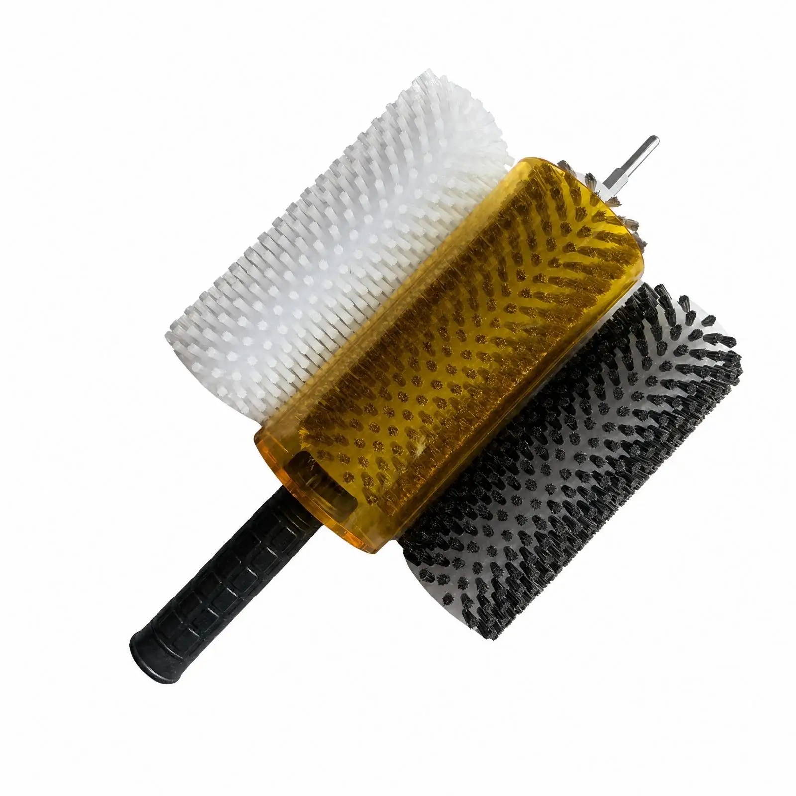 Electric Rotary Base Prep Brush Powered Ski & Snowboard Waxing Brush Simple to Use for Snowboarders, Skiers, Home Workshops,