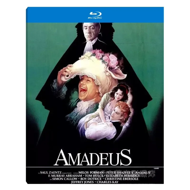 Mozart 1984 American Award Winning Music Biopic Chinese and English Subtitles High Definition Blue Ray Disc