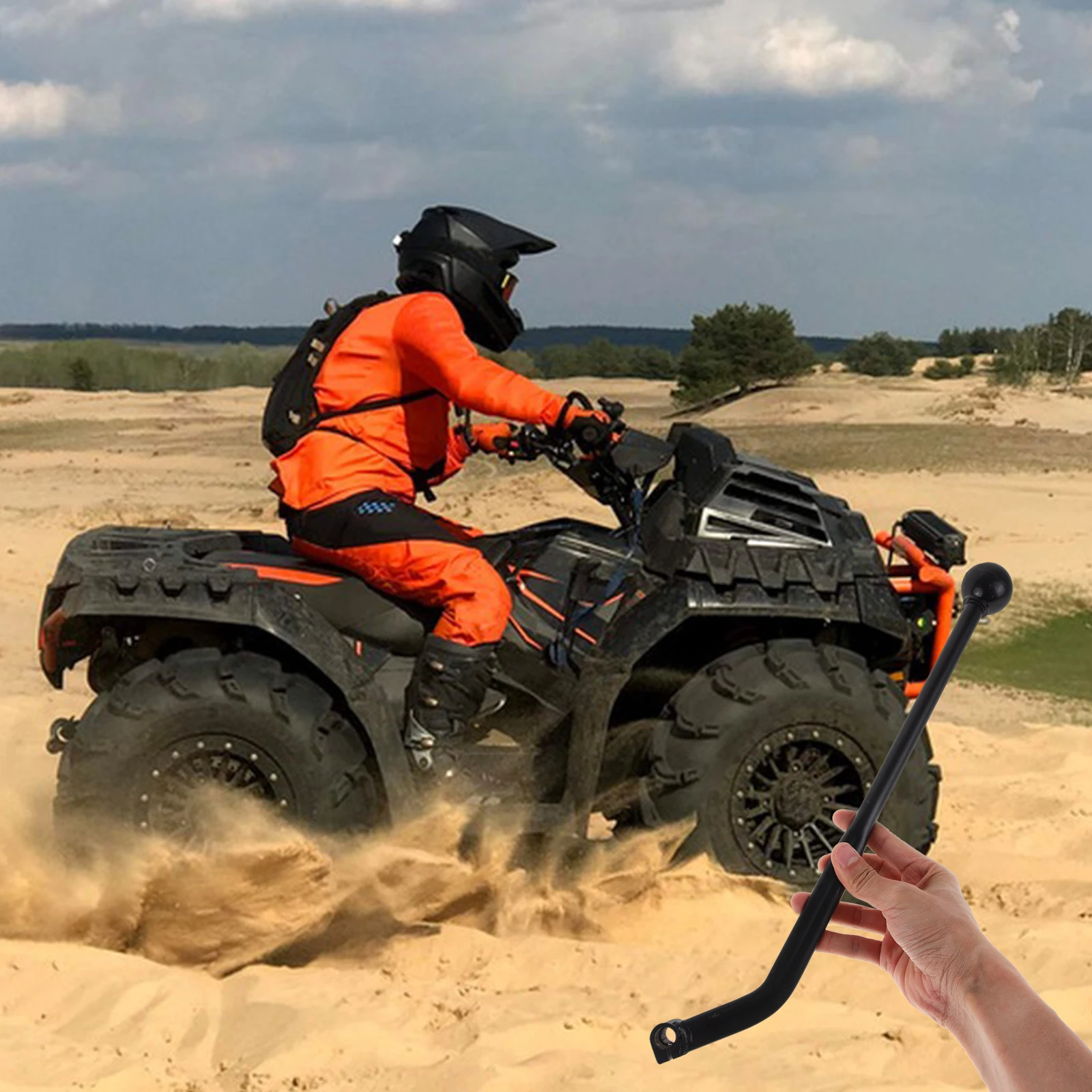 

Прочный металлический сменный механизм для мотоцикла, прочный переключатель передач для мотоциклов 50Cc-125Cc, простая установка, аксессуар для мотоцикла, переключатель передач