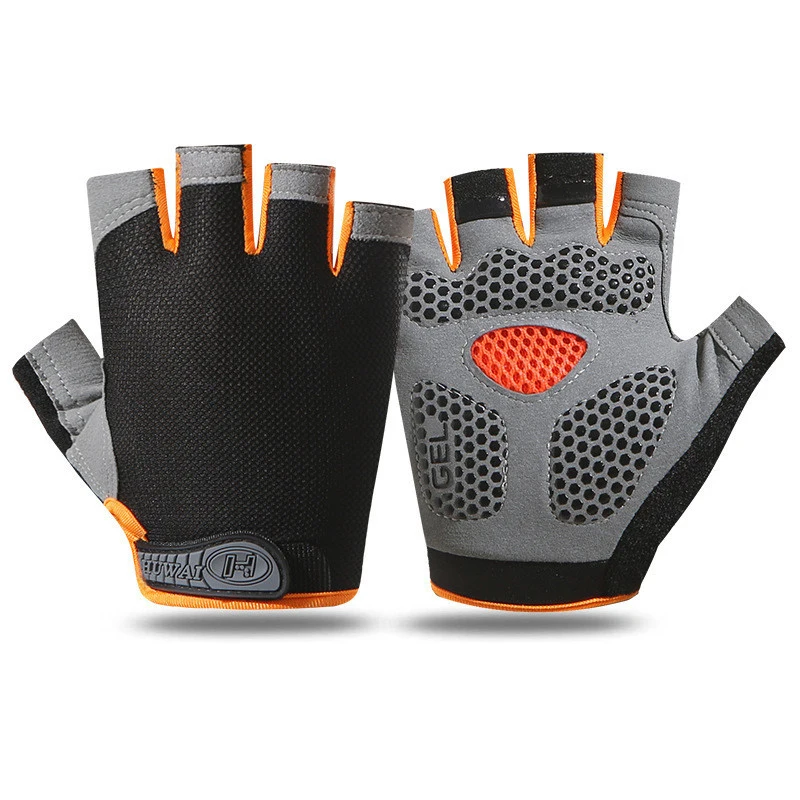 Gewichtheffen Gymhandschoenen Fitnesstraining Vingerloos Dames Heren Bodybuilding Oefening Sporthandschoenen Fietsen Antislip Ademend