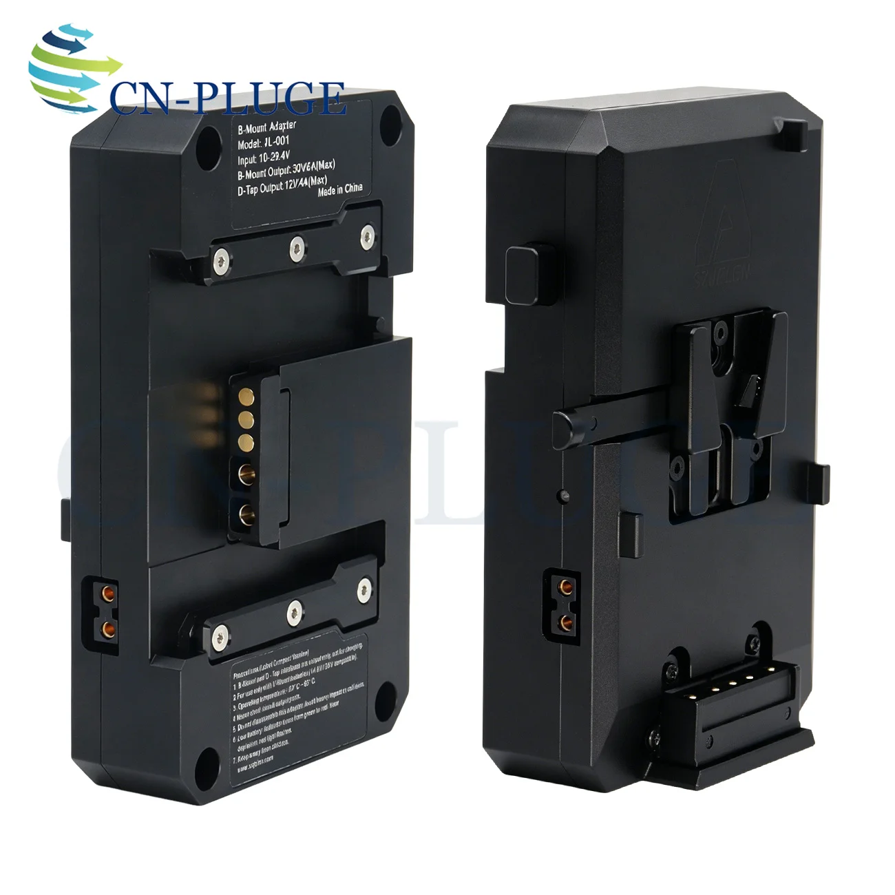 V-mount to B-mount Step-up Converter Board 14.4V to 24V Battery Adapter with D-Tap Output for ARRI ALEXA Series