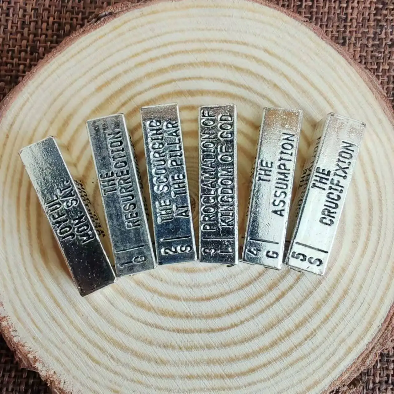 

6pcs/set/10sets/pack 29mm alloy bead/ rosary connector/ religious connecting bead/ metal alloy bead