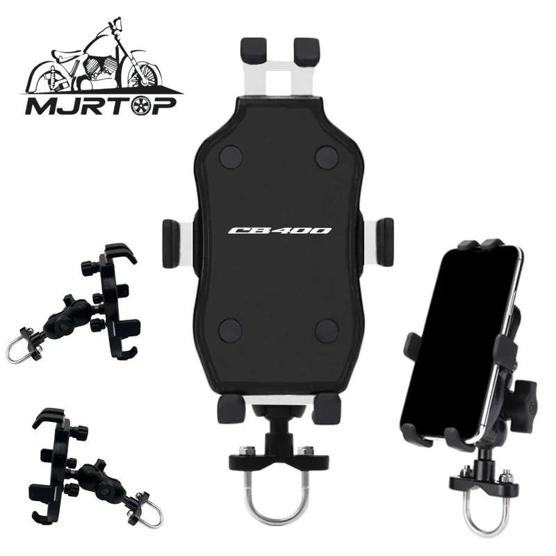 

Universal Bicyle GPS Stand Bracket For HONDA CB400 CB400X CB400F CB 400 400F/400X Motorcycle CNC Handlebar Mobile Phone Holder