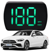Car HUD Head Up Display Universal Digital GPS Speedometer Windshield Projection HUD Speedometer Auto Electronics Accessories