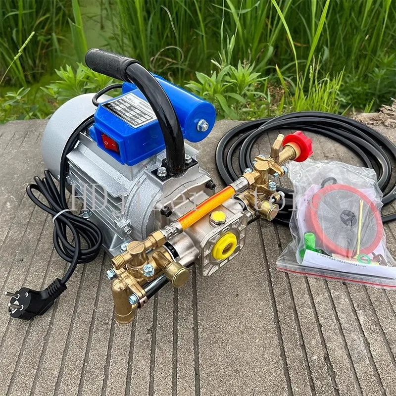 

Orchard electric spray sprayer atomizing fruit tree double cylinder remote control water pump 220V two-phase electric