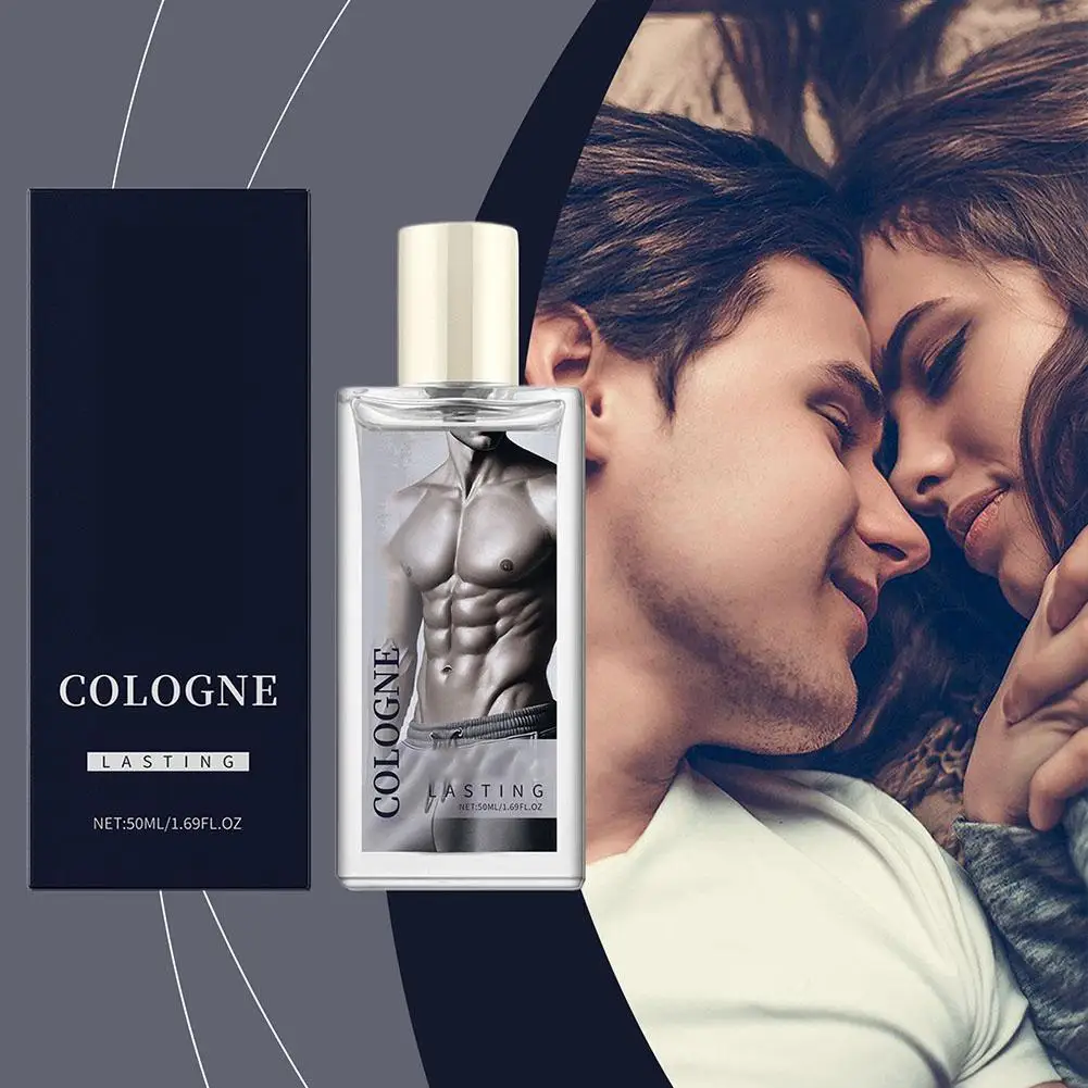 50ml Charming Perfume For Men Dating Attraction Fragrance Cologne Fragrance Releasing Charm Natural Long-Lasting Men Perfume