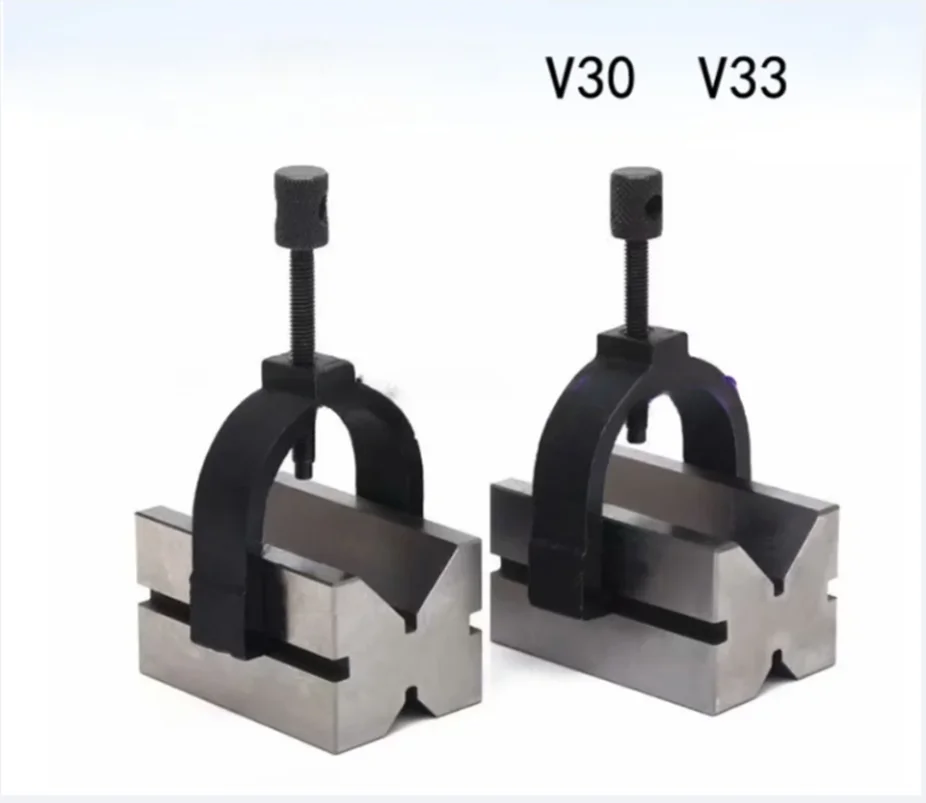 1pc New V30 V33 High Precision V Block Clamp Set A Type Machinist Blocks and Clamp Tools Set