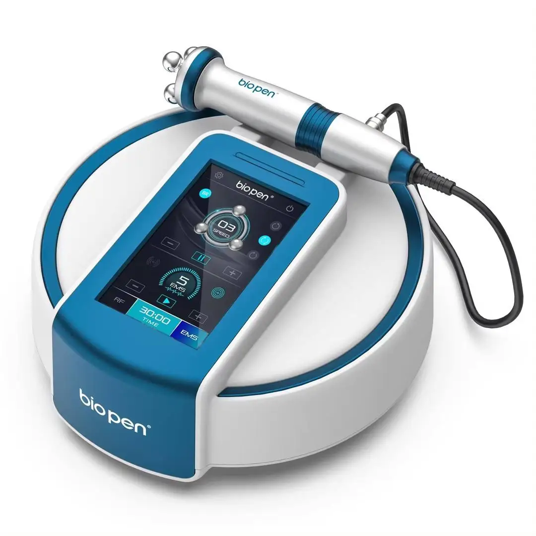 Electric Ems Massage Radio Frequency Micro Current Bio Pen 360 Rotating Rf Skin lifting firming Therapy Biopen T6 Beauty Device