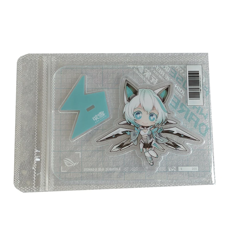 

Новый оригинальный Asus ROG STRIX модный чехол для компьютера трехмерный орнамент милая фигурка украшение для рабочего стола