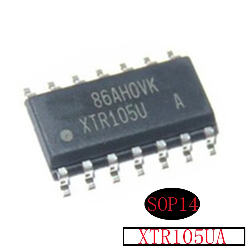 XTR105U brand new XTR105UA imported current transmission sensor ic chip patch SOP14 foot