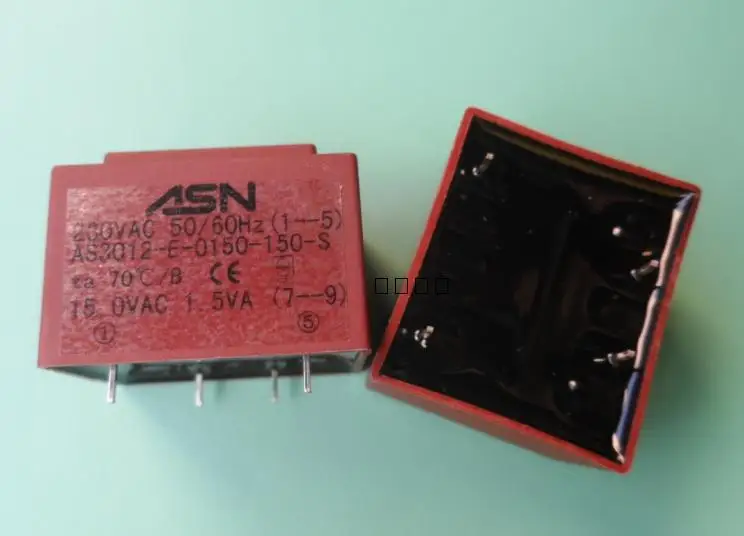 EI30/12.5 1.5VA AS3012-E-0150-150-S หม้อแปลงแบบห่อหุ้ม230V ถึง15V