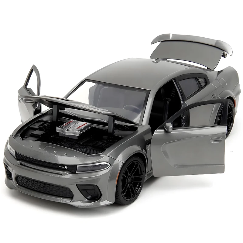 JADA 1:24 chargeur SRT HELLCAT 2021 voiture en alliage moulé sous pression et véhicules jouets modèle de voiture Miniature échelle modèle de voiture jouets pour enfants