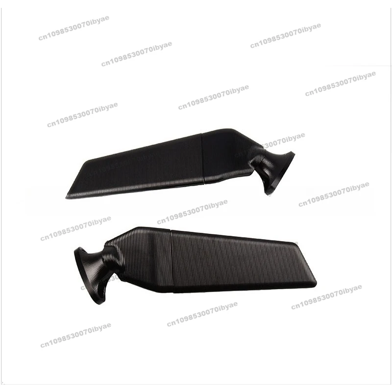 

For Modification of Carbon Fiber Racing Motorcycle Modification of Rearview Mirror Fixed Wind Wing All-aluminum Rearview Mirror