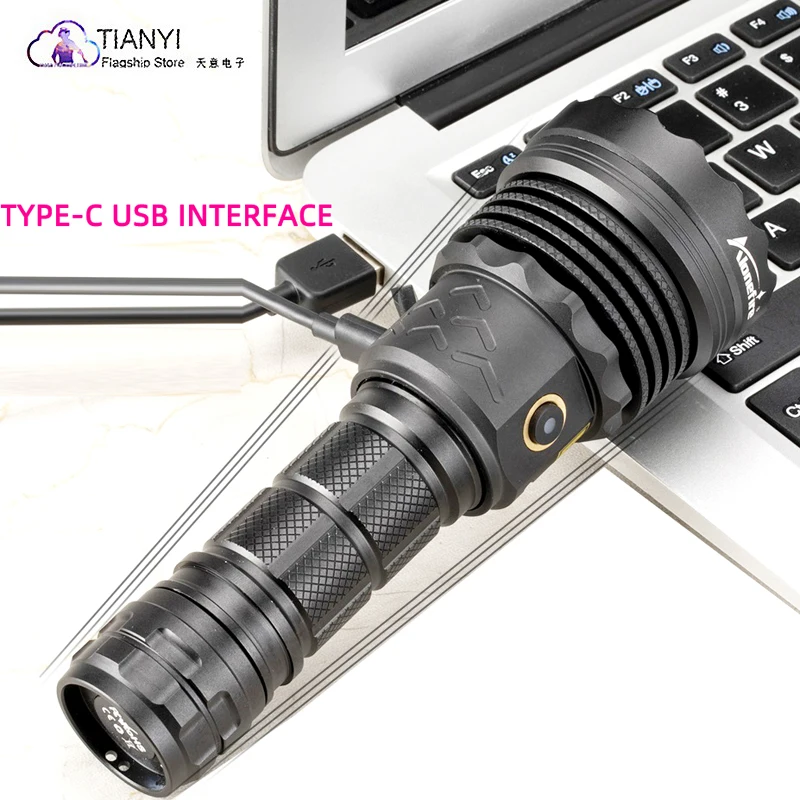 30W UV90MIL 365 LED UV ultraviolet high-power ultraviolet flashlight fluorescent detection and money detection lamp