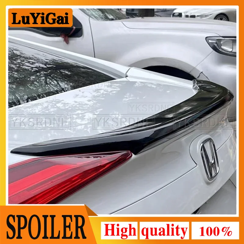 For Honda Civic 10 Generation Sedan 2016 2017 2018 2019 Trunk Spoiler Car Tail Box Lip Wing Trim Body Kit Parts