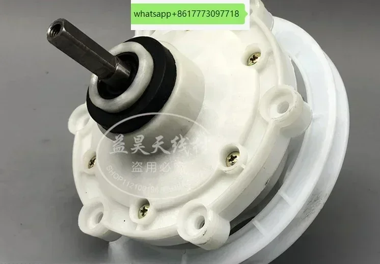 Double barrel washing machine external six hole reducer assembly, dual cylinder universal gearbox, gearbox, gearbox accessories