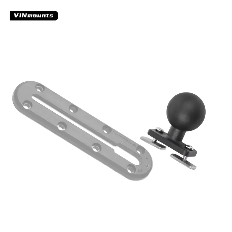 STLF Screw Mount Rail Ball Base for Boat Track Systems VIN-C-045