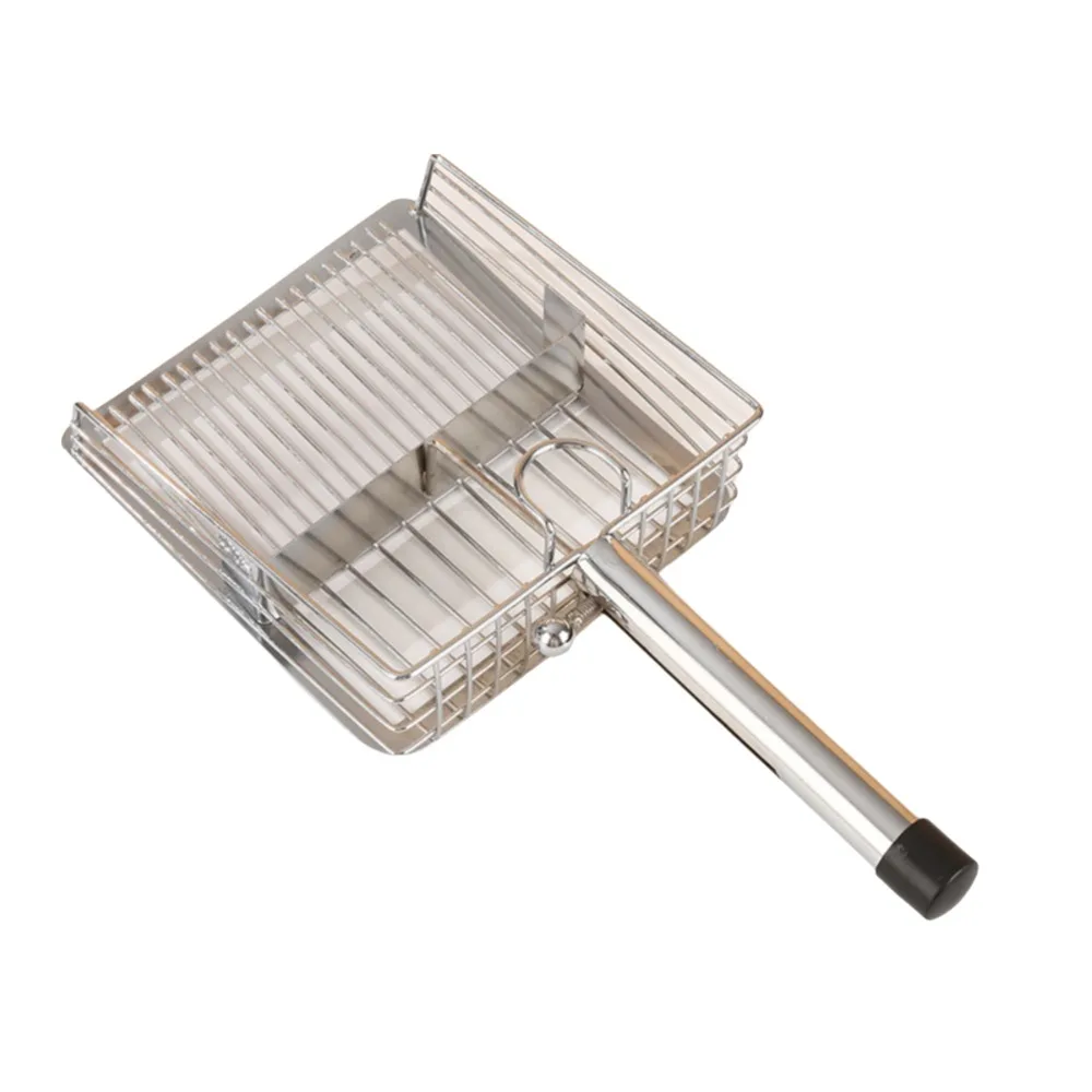 

Stainless Steel Cat Litter Shovel Fine Hole Non-Stick Pet Waste Picker Fast Sifting Push-pull Design Kitten Litter Scoop