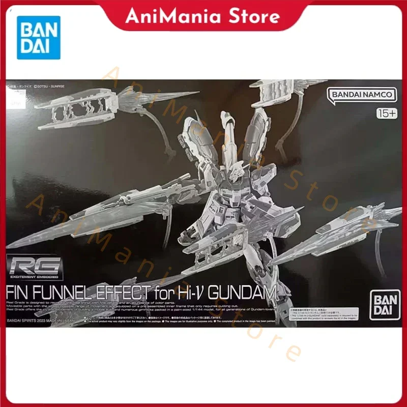

Bandai Gundam Model Kit RG PB Fin Funnel Effwwct For Hi-ν Action Figure Gunpla Building Kit Anime Figures Toys For Boys Gift