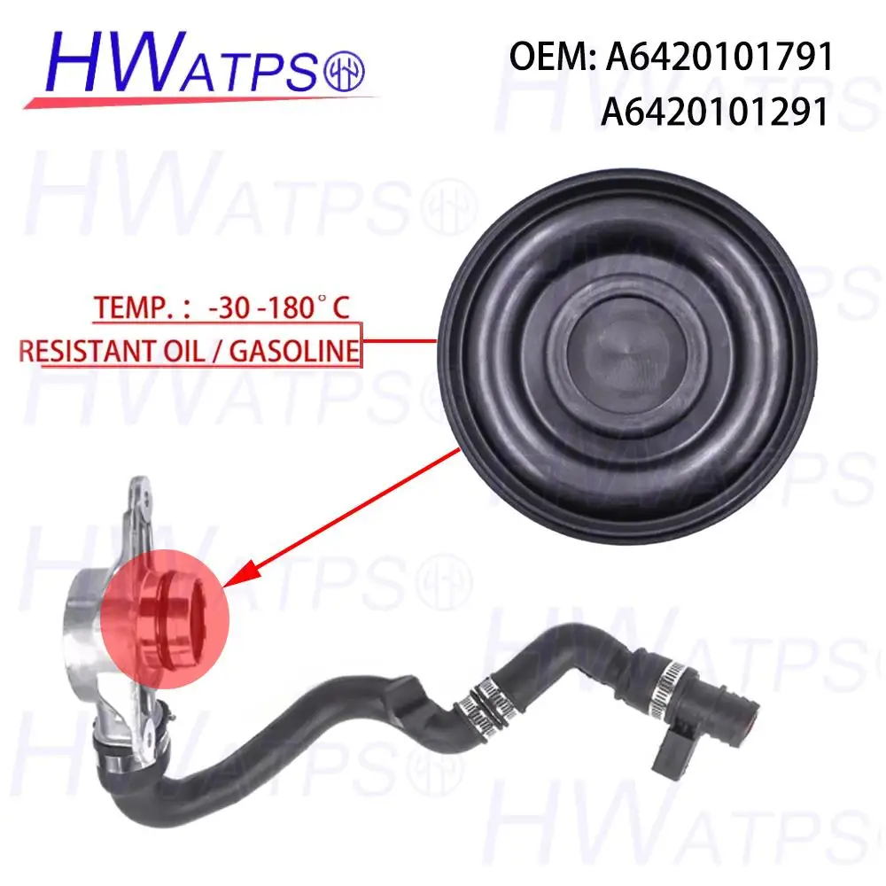 1/5/10Pcs Valve Cover Membrane A6420101791 A6420101291 For Mercedes V6 CDI Engine OM642 W164 ML 320 350 CDI W166 GL 350 CDI W204