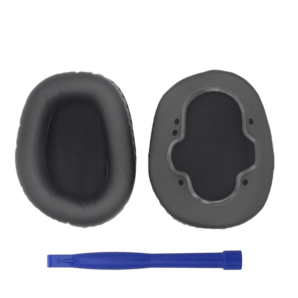 Replacement Protein Leather Earpads Ear Pads Cushions Muffs Repair Parts for Asus Rog Centurion 7.1 Gaming Headset Headphones