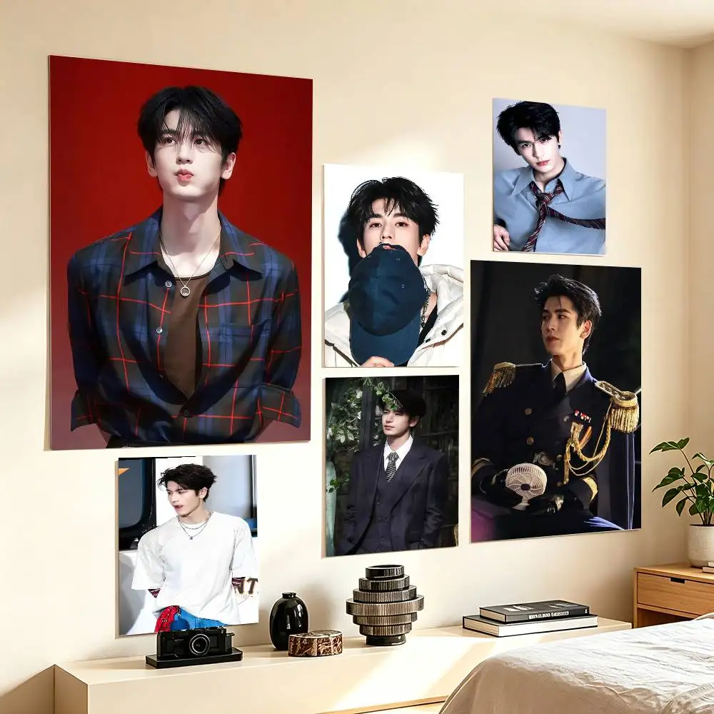 COOL ACTOR Z-Zhang Ling He  Poster HD Self Adhesive Waterproof Wall Art Ideal for Home Office Dorm Gift