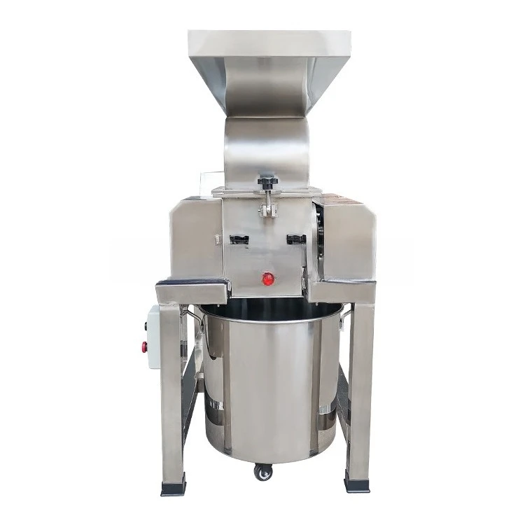 Stainless steel spice crusher, high-efficiency plant coarse crusher