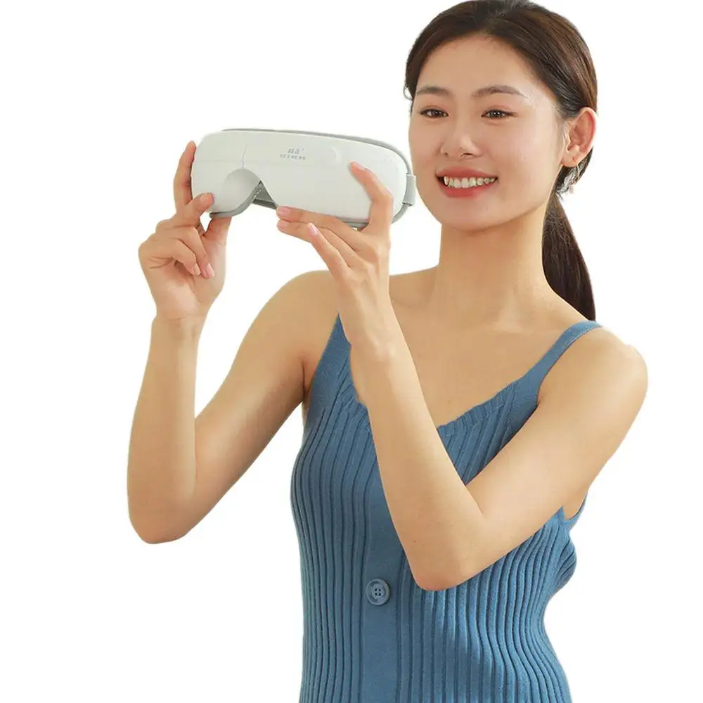 Bluetooth Music Eye Massager with Heating, Air Pressure, and 3D Functionality