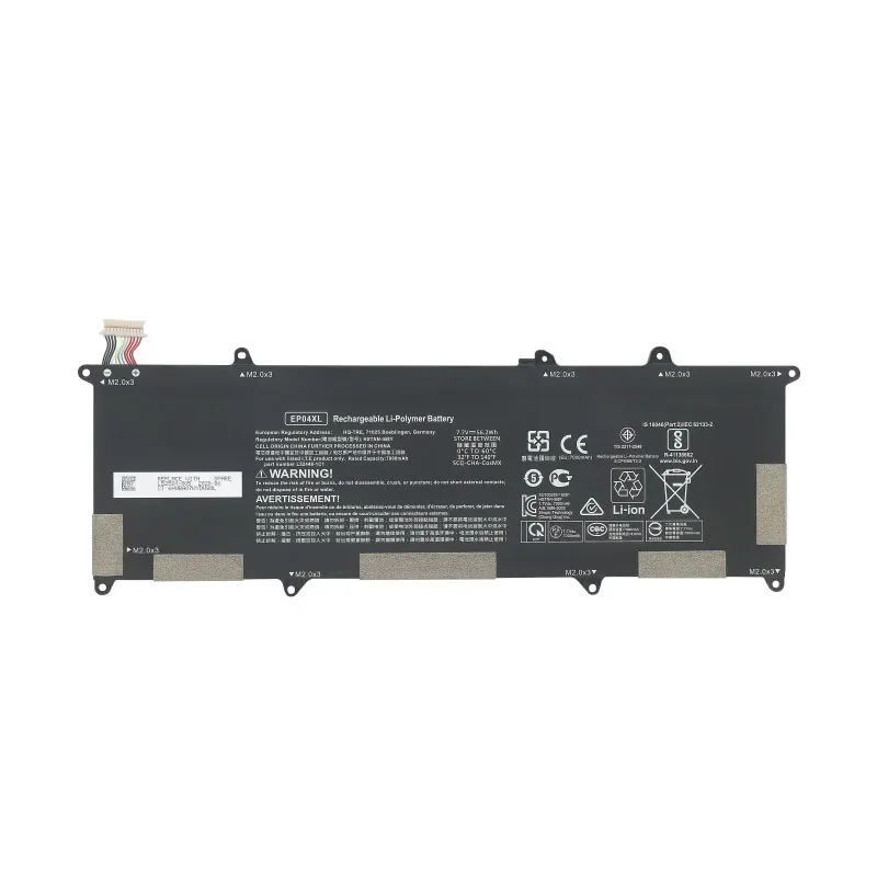 7.7V 56.2WH New Laptop Battery EP04XL for HP  Elite Dragonfly G1 G2 HSTNN-DB9J HSTNN-IB8Y L52448-1C1