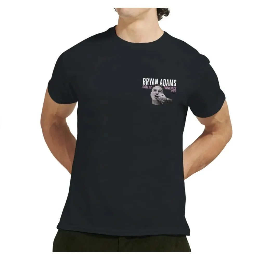 Bryan Adams TShirt Unisex Vintage 90s T-Shirt Streewear Men and Woman Short Sleeve Funny TShirt Tops Harajuku y2k t shirt Top