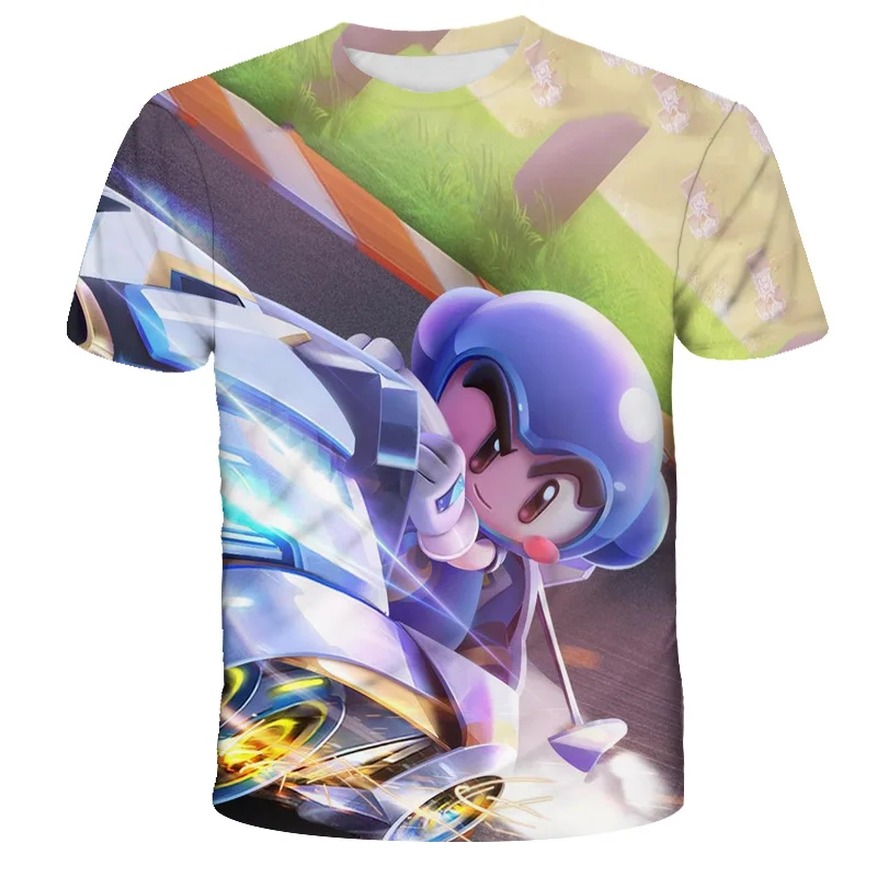 الأطفال الكرتون بلايز الصيف الصبي قصيرة الأكمام 3-14Y الطفل تي شيرت رياضية الأولاد سيارات ثلاثية الأبعاد طباعة تي شيرت فضفاض التي شيرت أنيمي المحملة