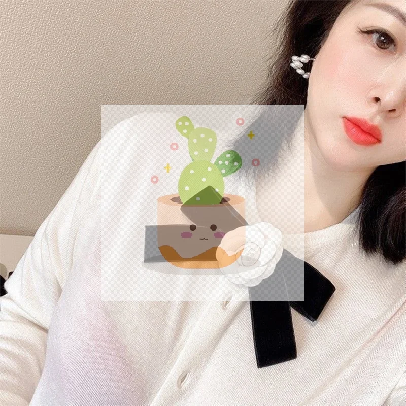 1 قطعة ربطة القوس فيونكة المخملية السيدات كلية نمط قميص طوق دبابيس النسيج زهرة الكاميليا بروش خمر حفل زفاف بروش للنساء #1