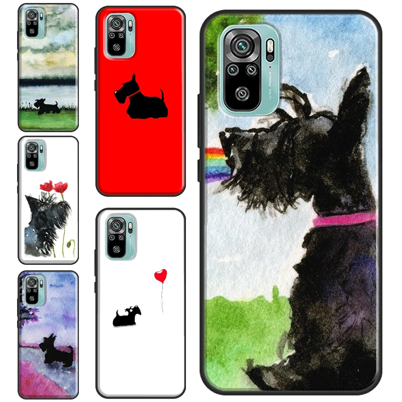 Westie-funda de teléfono para Xiaomi Redmi Note 11 Pro, 11S, 10S, 9S, Note 8, 9, 10 Pro, Redmi 10, 9, 9T, 9C, 9A