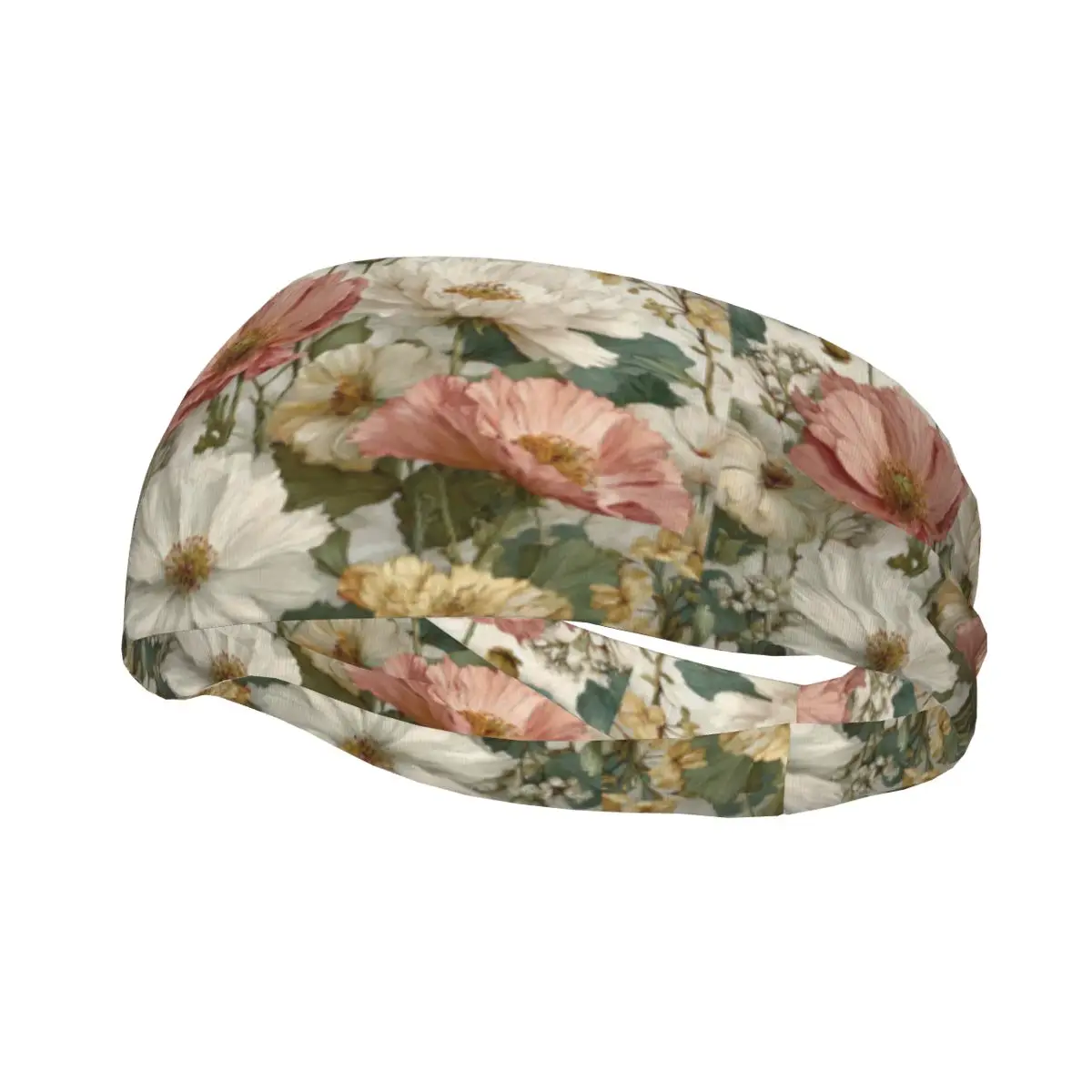

Headband Poppies Illustration Headwrap Hairband for Tennis Gym Fitness Headwear Hair Accessories