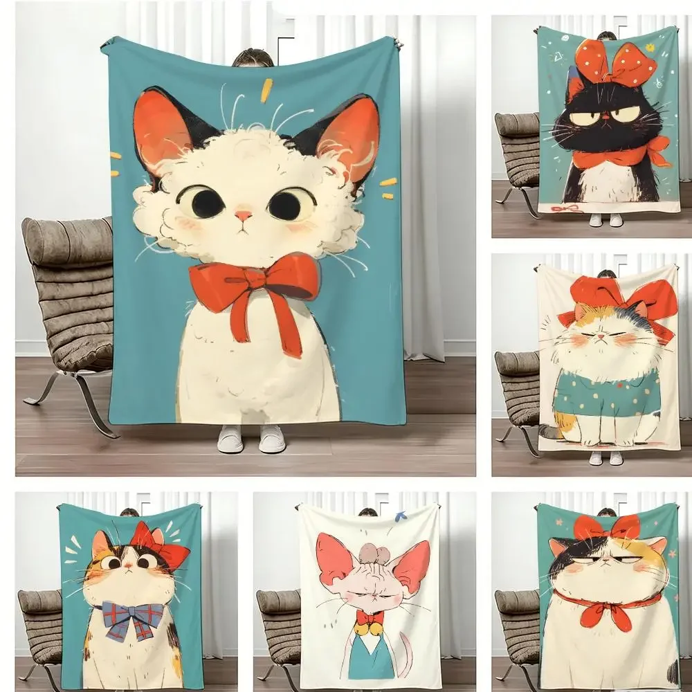 cobertor-de-flanela-com-estampa-de-gato-e-laco-leve-macio-e-confortavel-para-a-pele-ideal-para-o-verao-para-cama-ou-sofa