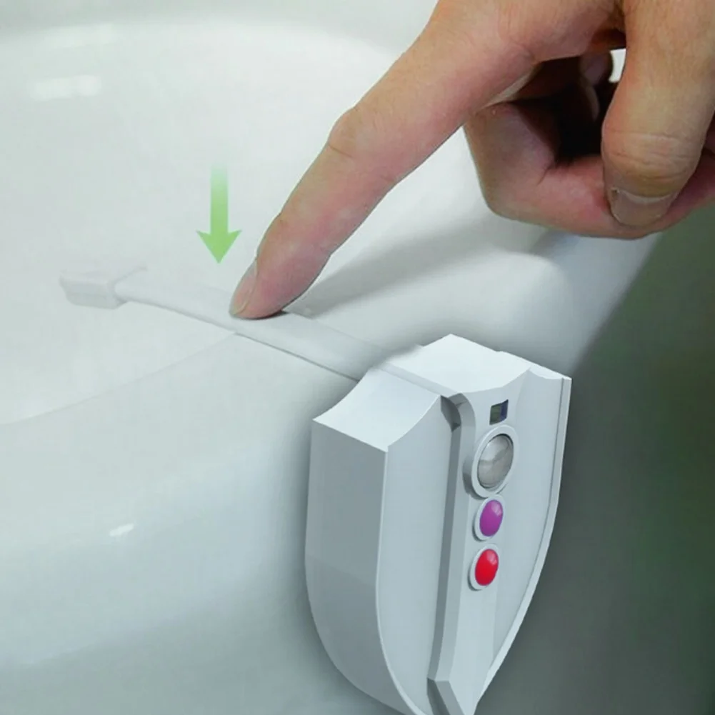 Waterproof Toilet Lights Motion Sensor LED Night Lamp with UV Light for Bathroom