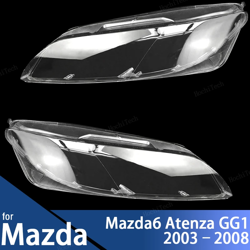 

Car Headlight Headlamp Light Lampshade Glass Lens Case Protective Shell Cover For Mazda 6 Mazda6 Atenza GG1 2003-2008 Lampcover