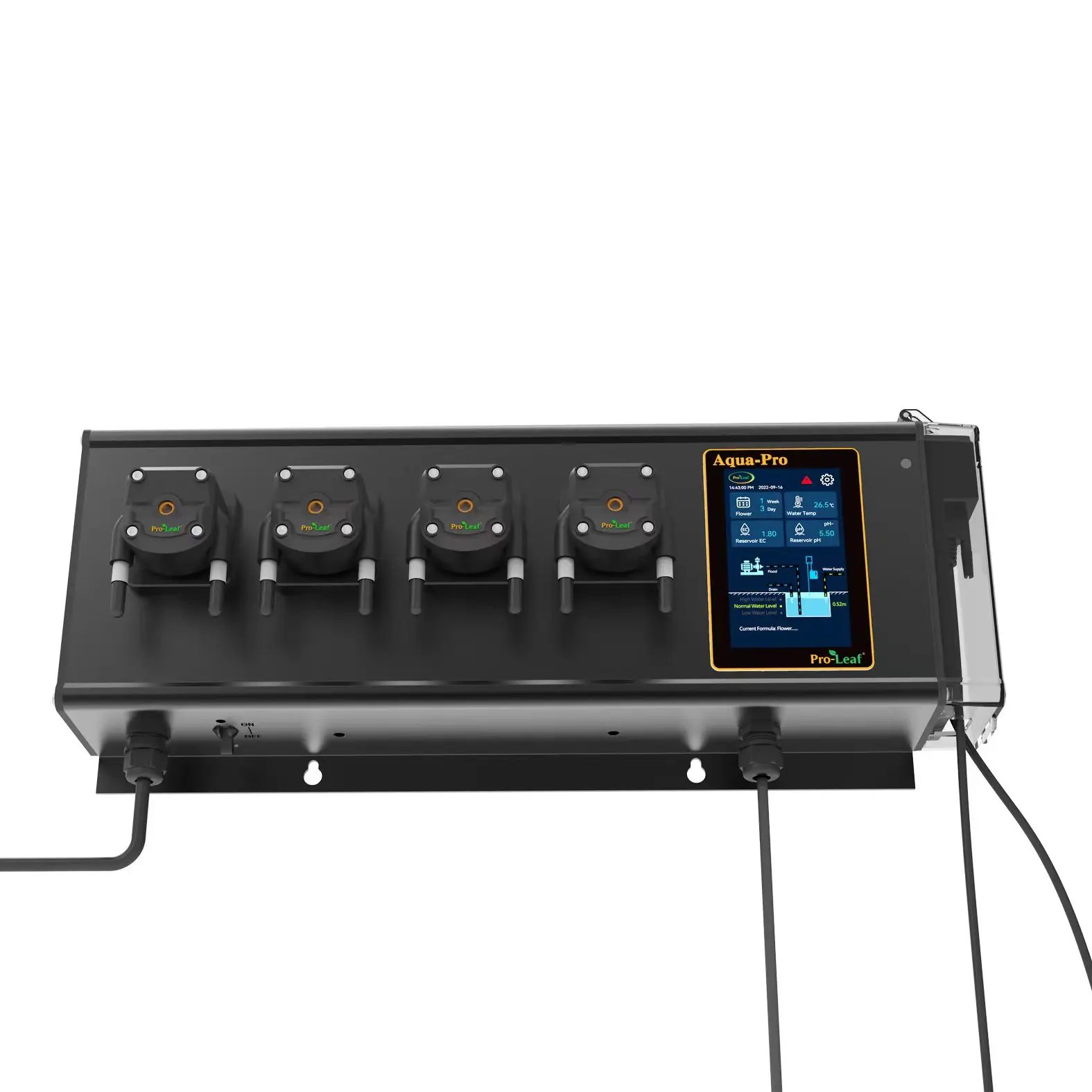 

PH EC Fertilizer Irrigate and Environmental Controller 4/6/8 Dosing Pumps Digital Aqua Pro IE