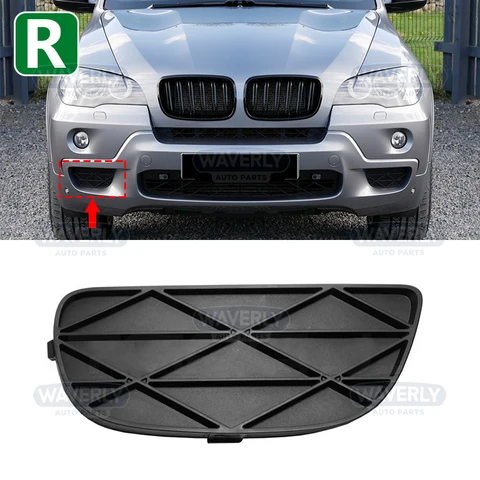 Для BMW E70 X5 3.0si M Sport 2007-2010 гг., решетка переднего бампера с закрытой решеткой 51118038287 51118038288