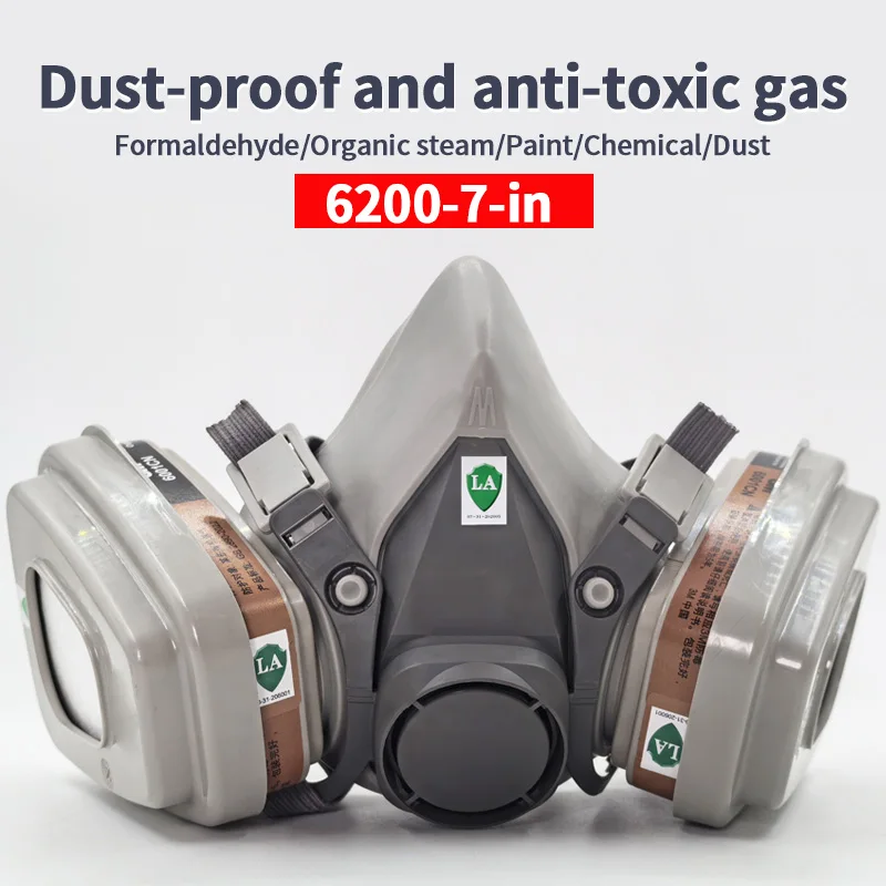 

6200 gas mask formaldehyde mask spray paint special gas dustproof chemical pesticide coal mine activated carbon mask