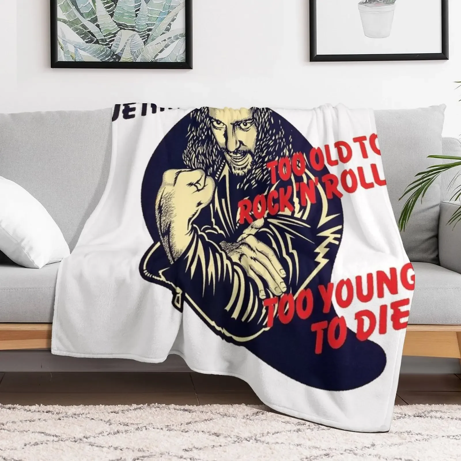 RolowayJethro Tull, Jethro Tull Jethro Tull, Throw Blanket Loose decorative Luxury Thicken Cute Blankets