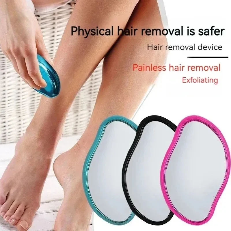 New Physical Nano Glass Epilator Exfoliator Senseless Hair Removal Tool Painless Hair Removal No Skin Damage Hair Sharpener
