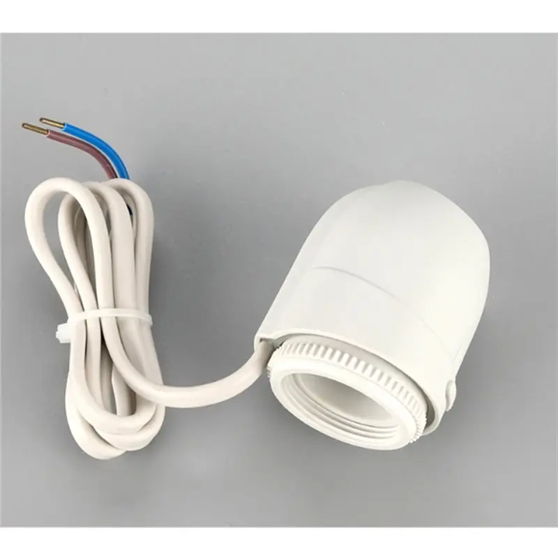 T70C! 2Pack Underfloor Heating Thermostat 230V Floor Heating Valve Electric Thermal Actuator Manifold for Home Comfort