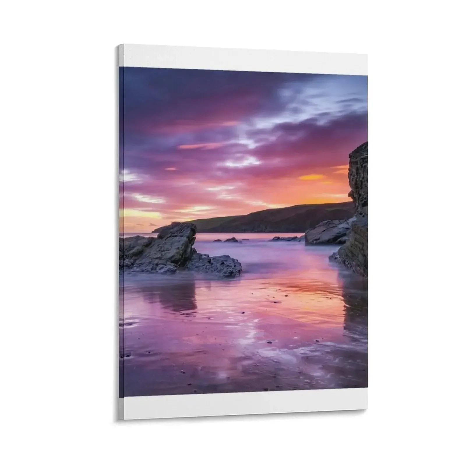 

Porth Ceiriad sunset,PCRR Canvas Painting bedroom decoration Decoration pictures room wall bedroom decor